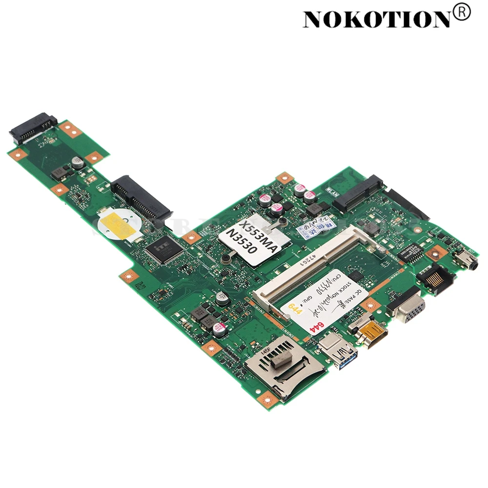 60NB04X0-MB1700 X553MA MAIN BOARD For ASUS X553M A553MA X553M F553MA F553M X453MA Laptop Motherboard With CPU DDR3