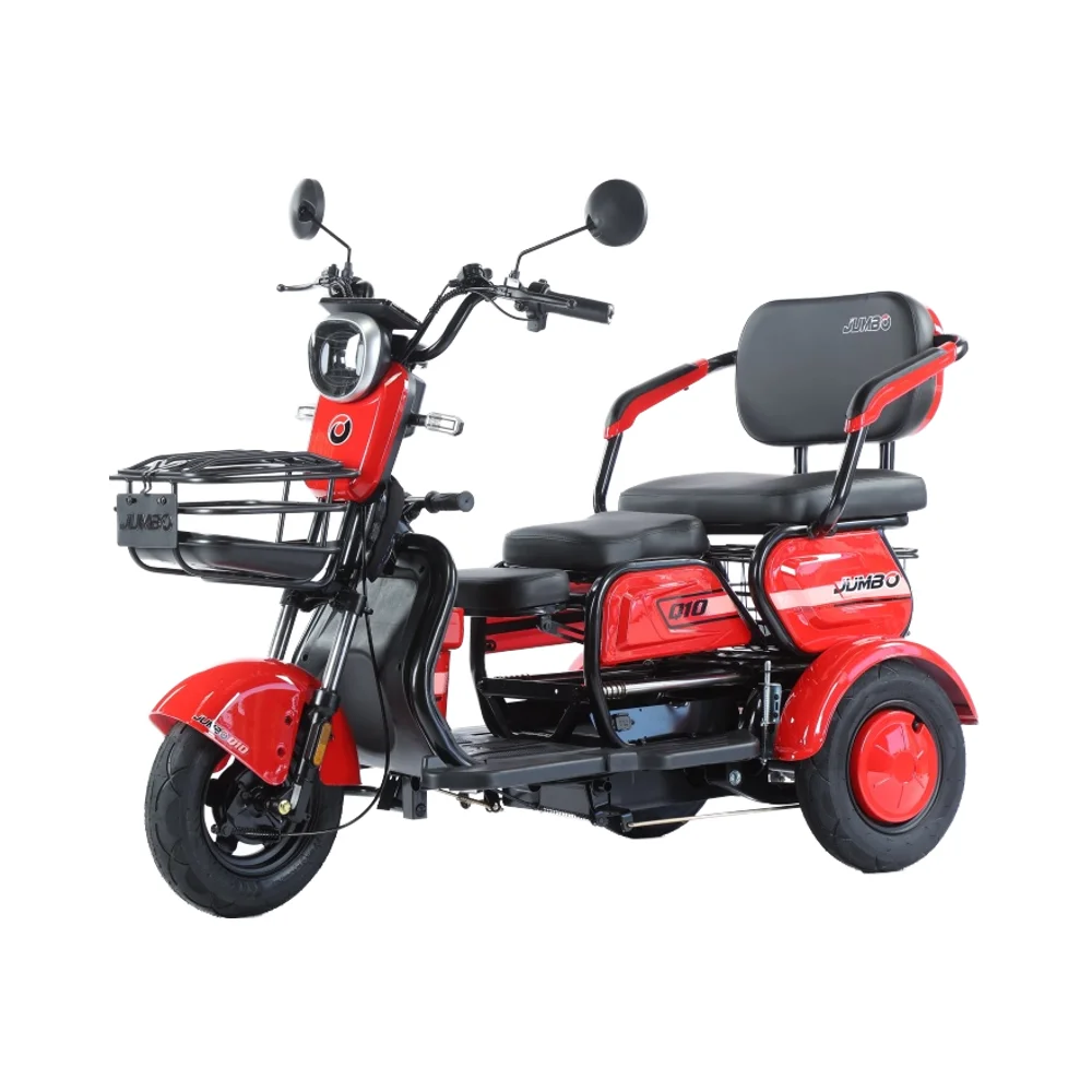 2025 CE New Style Three Wheel Mini Scooter Manned E Trike for Mobility-impaired People Tricycle Electric Bike