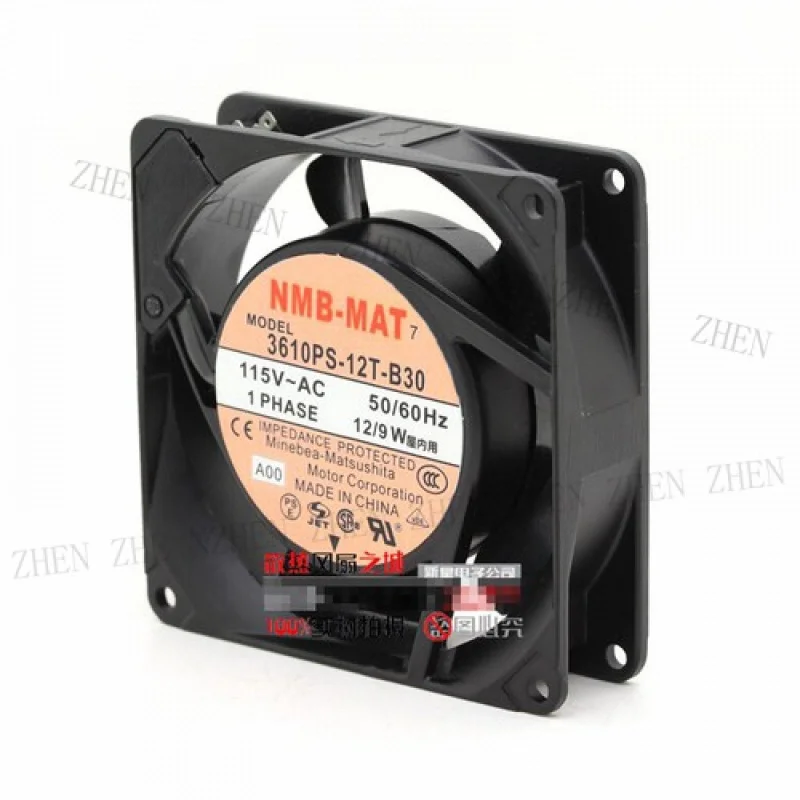 

Y 1pcs FOR NMB 3610PS-12T-B30 9225 9CM 115V AC cooling fan