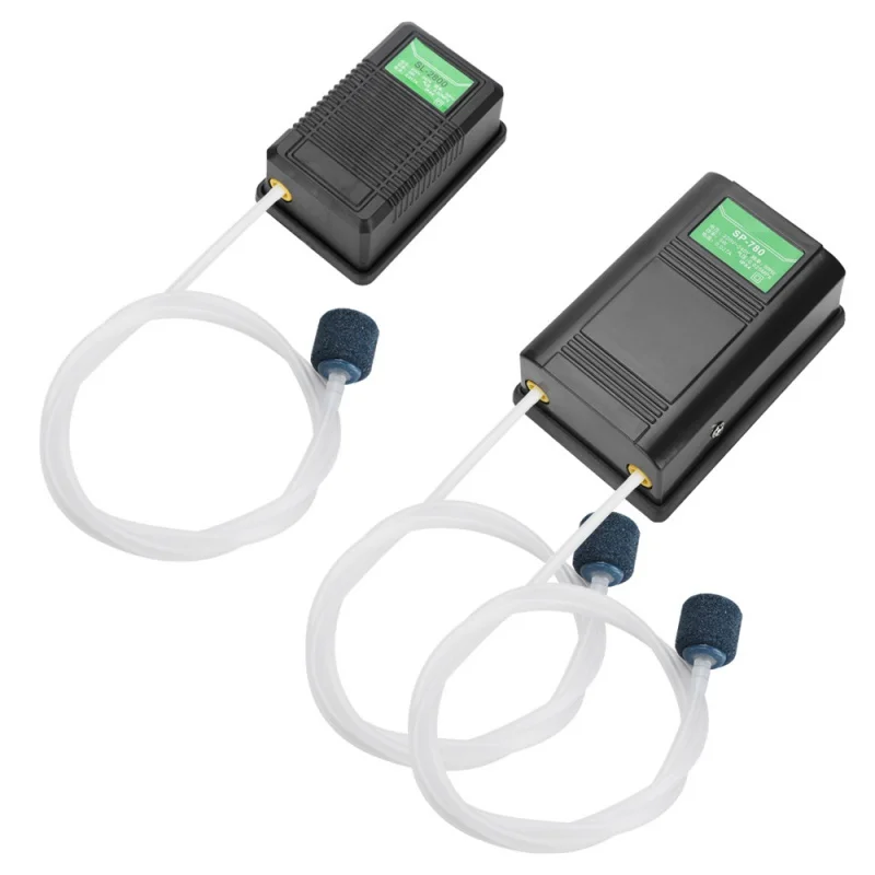 

Aerator Fish Tank Accesories Air Pump SP-780/SL-2800 Double Hole Oxygen Pump Fish Tank for Suction Aquarium and Oxygen Pump