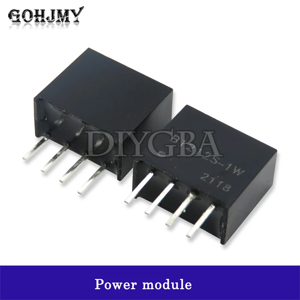 1 PCS/lot module d'alimentation régulée Isolant Puissance de Commutation B0505S-1W B0505S-2W diygba B0505S B1205S B1212S B2405S 1W 2W