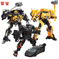 13cm Transformation Robot Toy Car Commander Action Figure Deformation Robot Anime Model Toy For Kids Gift