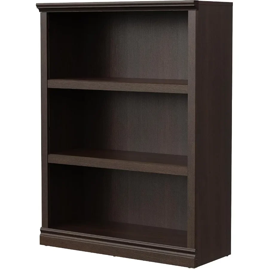 43 Inch Tall Bookcase, 3 Tiers Bookshelf Open Storage