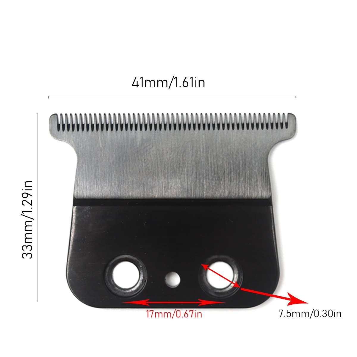 VGR V-906 Professional Hair Trimmer Machine Original Replaceable Cutter Head DLC blade Set