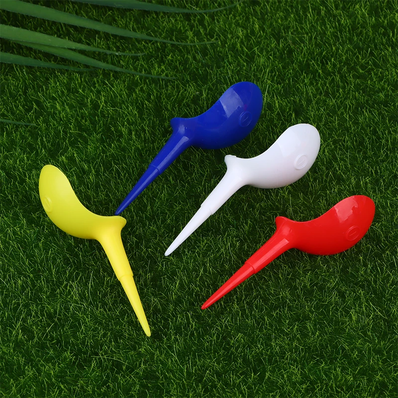 5Pcs Anti Slice Golf Tees Plastic 83mm Chair Shape Golfing Club Practice Training Tool Golf Tees Ball Nails Golf Accessories