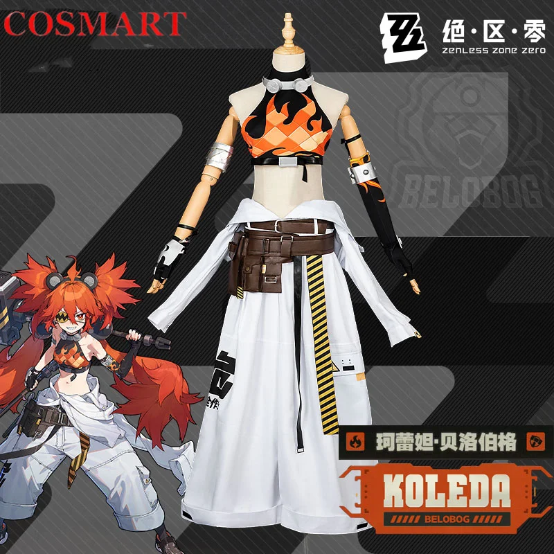 

COSMART Zenless Zone Zero Koleda Belobog Cosplay Costume Cos Game Anime Party Uniform Hallowen Play Role Clothes Clothing