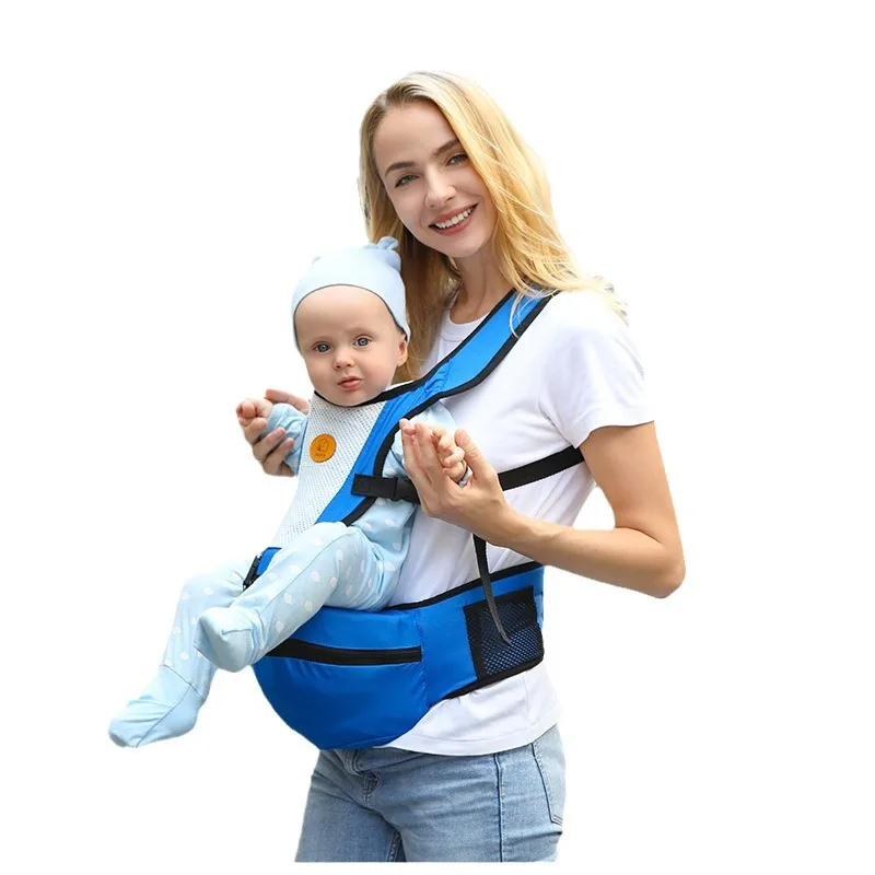 Sac à Dos Ergonomique pour Bébé de 0 à 48 Mois, avec Siège de Hanche, pour Nouveau-Né, Multifonction, Tabouret à Taille Ronde