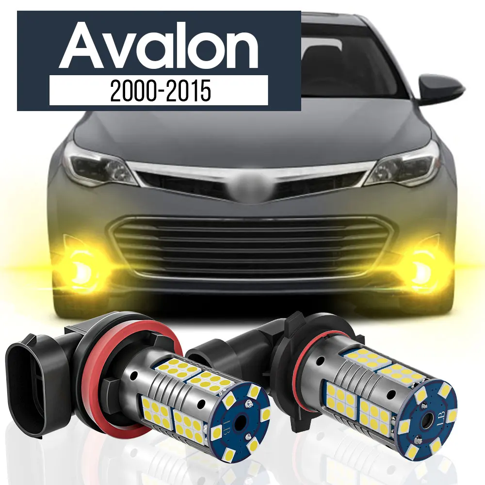 2 шт. светодиодные противотуманные фары, аксессуары Canbus для Toyota Avalon 2000-2015 2001 2006 2007 2008 2009 2010 2011 2012 2013 2014
