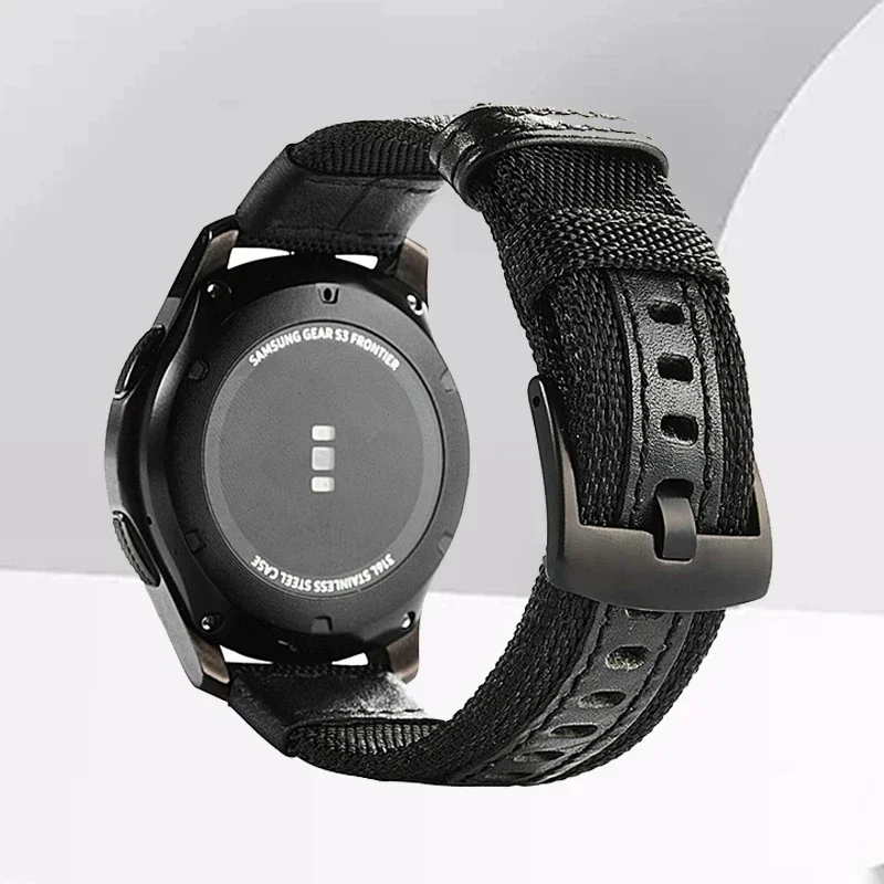 20 mm 22 mm Nylonarmband für Samsung Galaxy Watch 7 FE 6 5 4 40 mm 44 mm gewebtes Band für Huawei GT5 Pro 46 mm GT4/3Pro Sportarmband