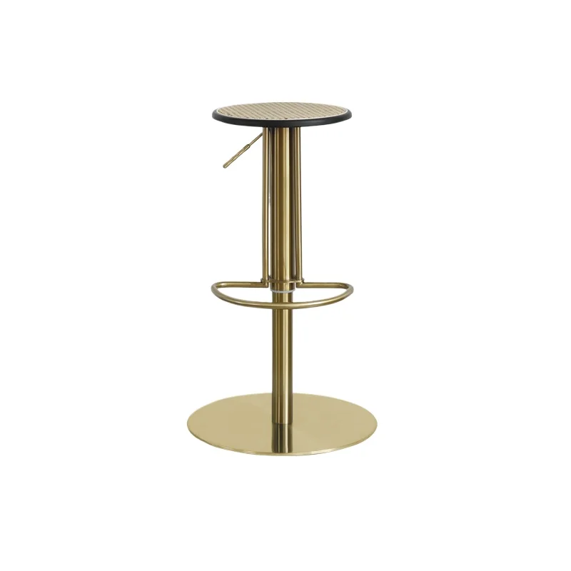 

Liftable Round Chair Bar Bar Chair Cafe Stainless Steel Italian Rotary Bar Stool