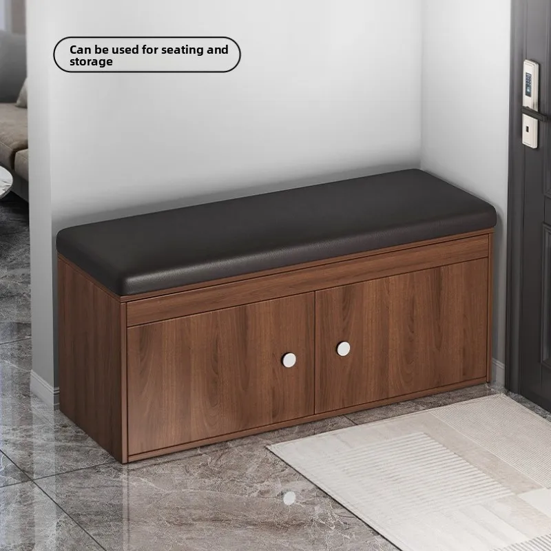 

The shoe stool sat at home, the soft bag shoe stool is long, the shoe stool is dustproof, and the small shoe cabinet is stored.