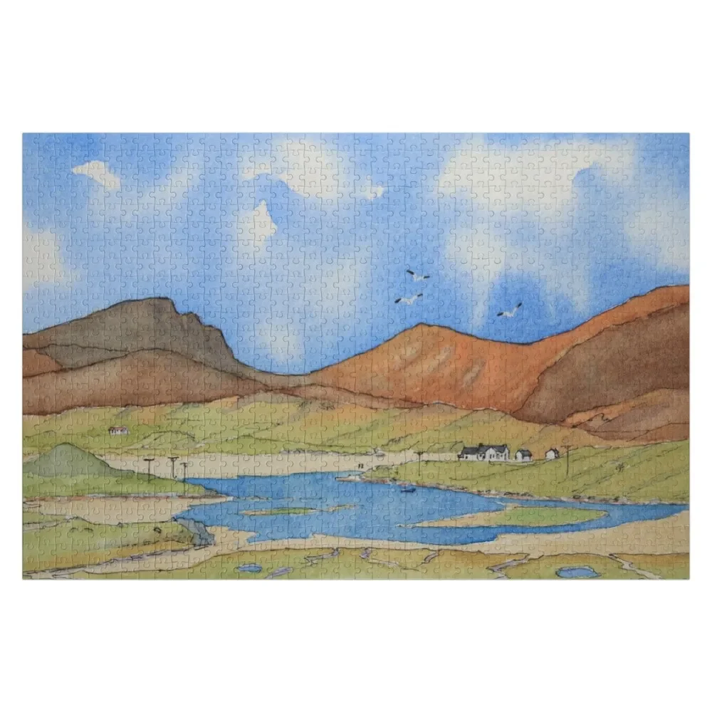 Cradhlastadh, Isle of Lewis. Jigsaw Puzzle Custom Child Personalised Jigsaw Puzzle