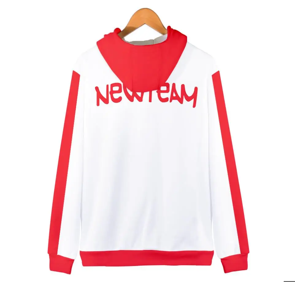 print Anime Captain Tsubasa Ozora Tsubasa Kojiro Hyuga Costume Unisex Hoodie Zipper Hooded Jacket Soccer Jerseys Uniform