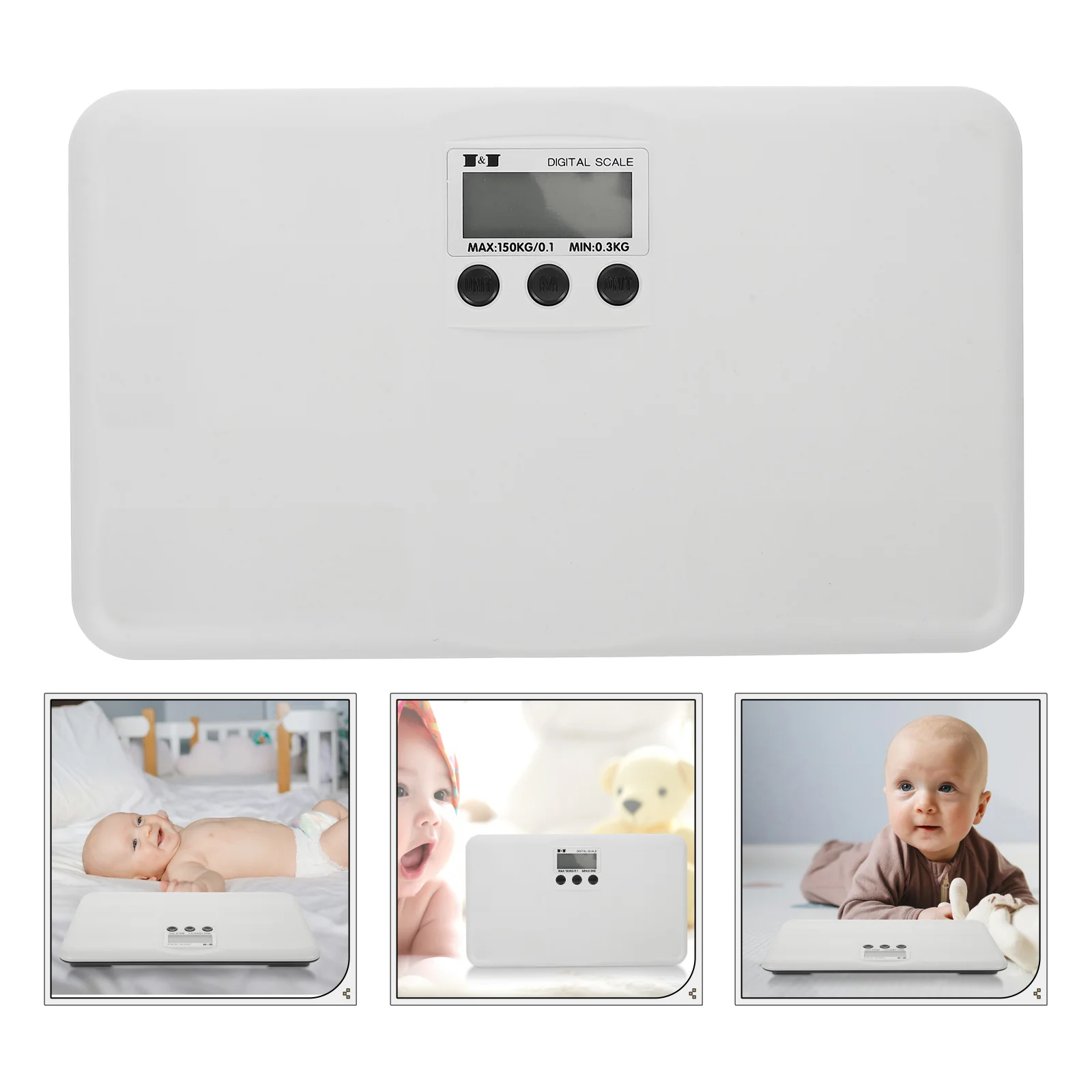 Baby Electronic Scale Multi-function Digital Display Weight Scale Pet Scale Mother and Baby Scales Smart Scale without