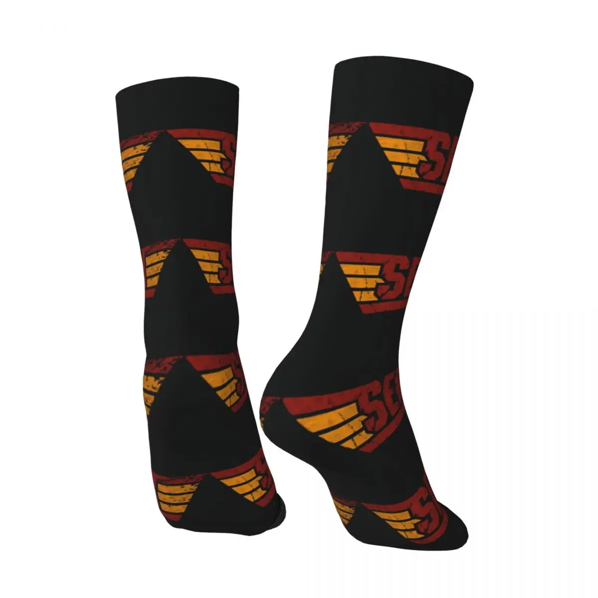 Hip Hop Top Serenity V2 Crazy Men's Compression Socks Unisex Firefly Spaceship Science Fiction TV Series Printed Crew Sock