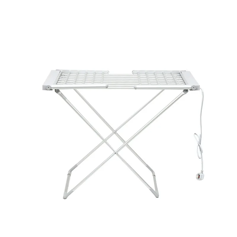 

147.5X53cm Electric Floor Folding Drying Rack for Clothes, Towels, Baby Items, Heating Function