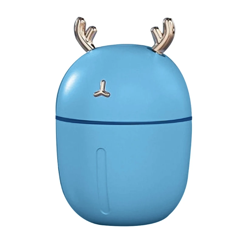 300Ml Cho Máy Phun Sương Máy Tạo Độ Ẩm Mini Linh Dương Yên Tĩnh Đèn LED USB Khuếch Tán Không Khí Mak Dropship