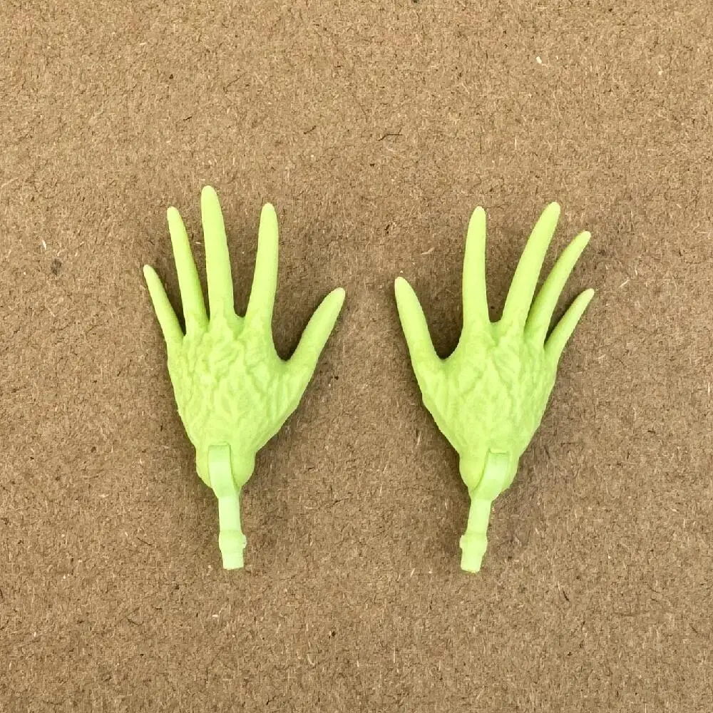 1/6 Original Monster Doll Replacement Hands And Arms White Brown Beige Green Blue Skin Tone Toys DIY Accessories