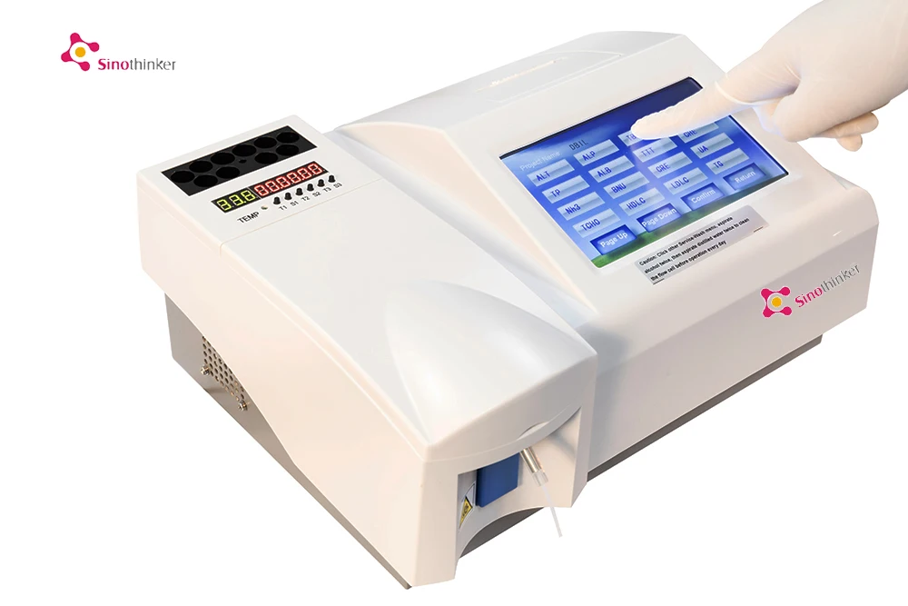 Animal Blood Chemistry Analyzer Semi Auto Chemistry Analyzer Biochemistry Analyzer For Vet Clinical Blood Testing Equipment