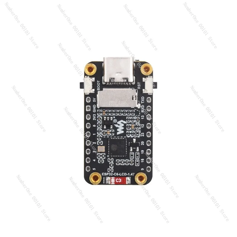 ESP32-C6 1.47 inch LCD development board, supports WiFi6 and Bluetooth 5 resolution 172 × 320