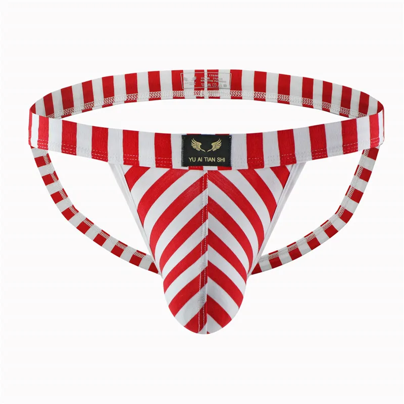 5PCS Men Underwear Double Strings Low Waist Men Thong Cotton Sexy Jockstrap Cotton Male Panties Cueca Tanga Hombre Thongs
