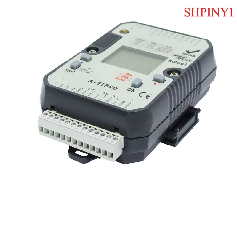 4AI,4DI,4DO Relay Output Distributed RS-485 PLC Controller (A-5189D)