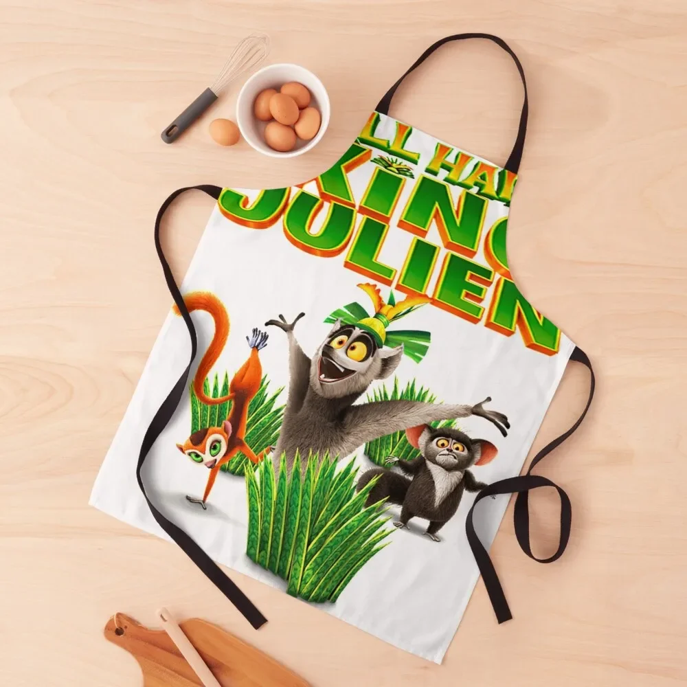 all hail king julien gift for fans all hail king julien crimson Apron Home and kitchen products Cooking Apron