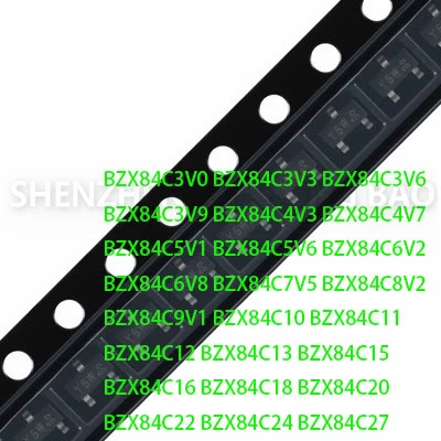 50PCS BZX84C18 BZX8…