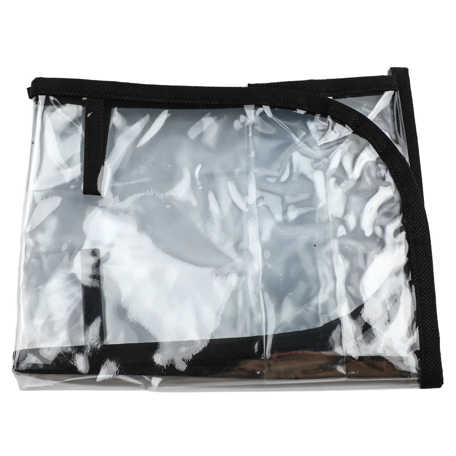 1pc Chair Back Cover PVC Transparent Salon Chair Back Cover Suitable For Most Standard Chairs To Prevent Stains