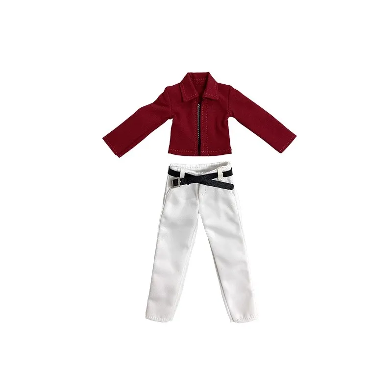 Langes Windbreaker-Hemd und Hose im Maßstab 1:12, Asi 2.0 OB11-Kleidungsmodell, passend für 1:12 Azone Picco Actionfigur-Körperpuppen – Detail 14