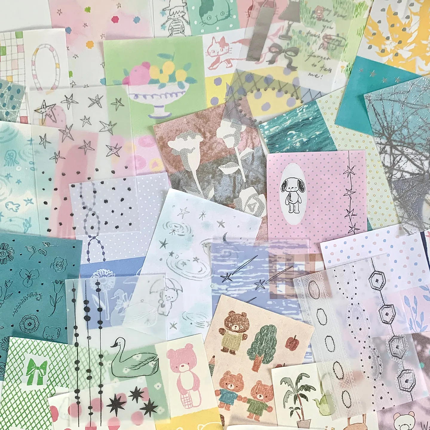 Zzoton Studio Vintage Write About Life Girl Memo Notepad Paper Planner DIY Scrapbooking Card Making Plan Decoration