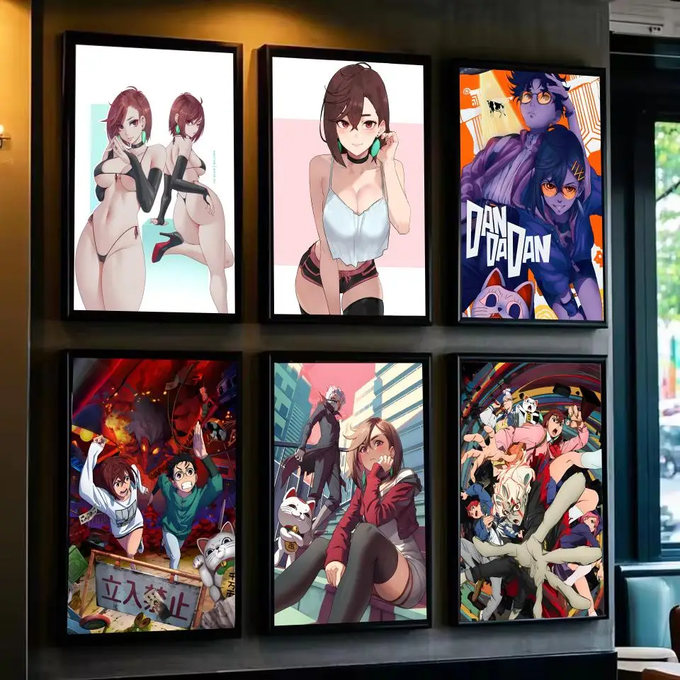 

Classic Popular Anime D-DANDADANS Poster For Living Room,bedroom,bar Wall Art Prints Paper Sticker Decoration Gifts