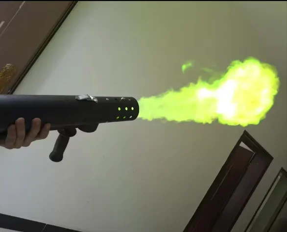 Handhold Gun DJ Equipment Flame Thrower Fire Machine For Stage Show Handhold Gun flare gun