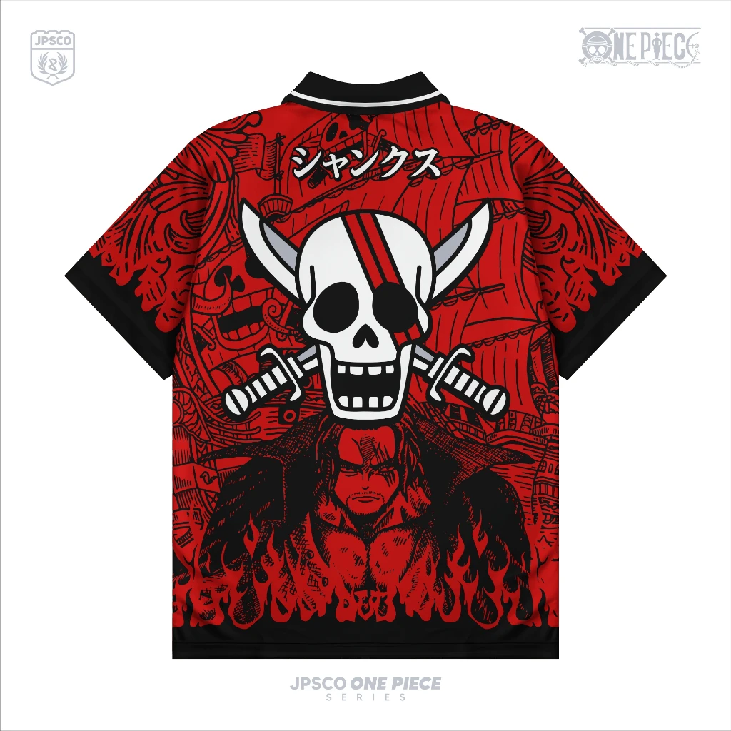 NEW One Piece Luffy Anime POLO - 3D Printing Luffy recension och pris