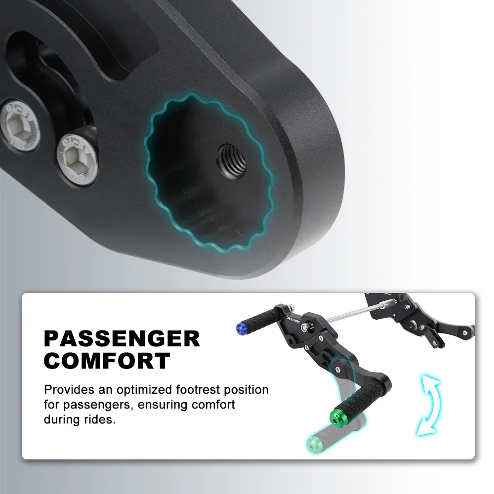 Stunt and  For Honda Grom 125 MSX125 2016-2020 Motorcycle Rearsets Adjustable