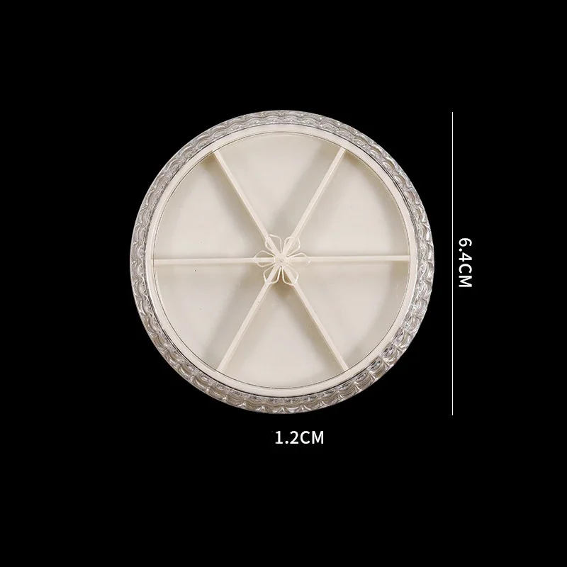 Scatola Vuota per Conservare Strass per Unghie, Contenitore per Perline e Gemme, Espositore per Gioielli per Decorazione Salone di Bellezza