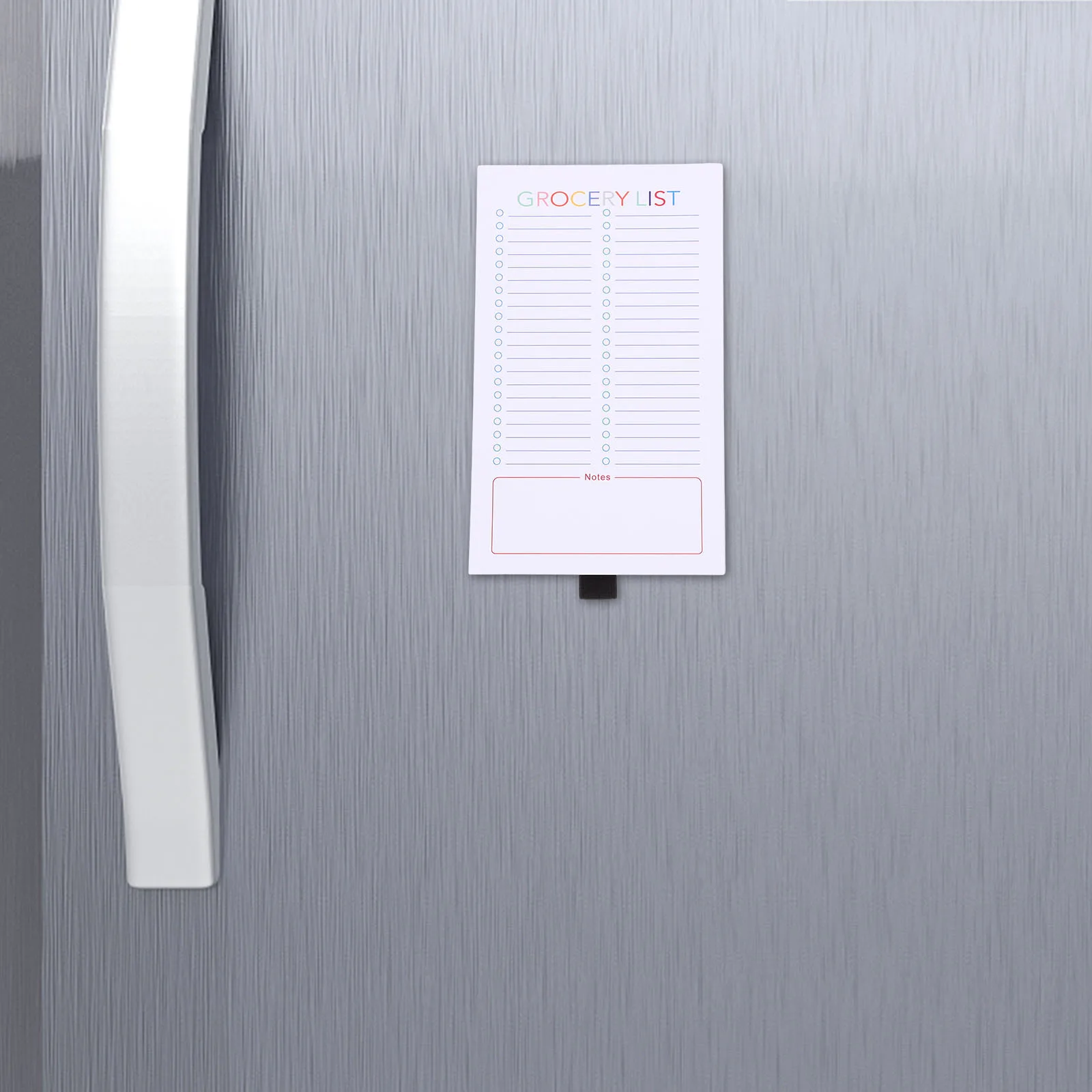 

Magnetic Grocery List Notepad Tearable Small Lightweight Grocery List Pad Portable Convenient Weekly Shopping Planner Notepads