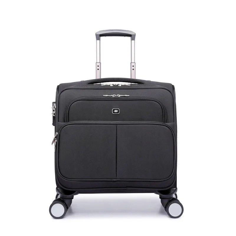 Travel Luggage Unisex Spinner Wheels Boarding Case Wheeled  Rolling  Suitcase On