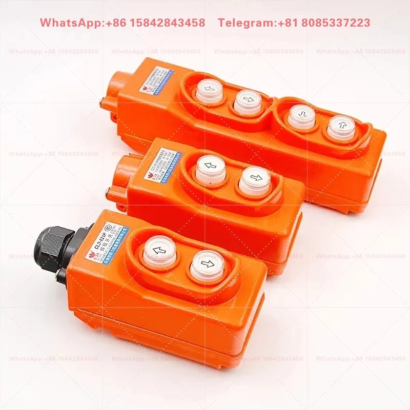 CLD-6213P Electric Hoist Up Down Control Pendant Crane Direct Control Button Limit Switch