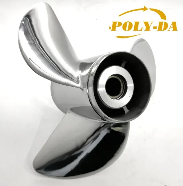 50-130HP 13X19 Boat MARINE PROPELLER STAINLESS STEEL OUTBOARD PROPELLER Forboat Engine 688-45970-03-98