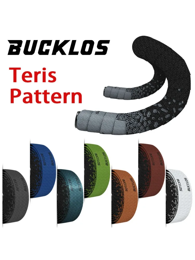 AliExpress BUCKLOS Road Bicycle Handlebar Tape Anti Slip Gravel Bike Handlebar Tape Cork Shock Absorption PU EVA Bar Tape Cycling Parts