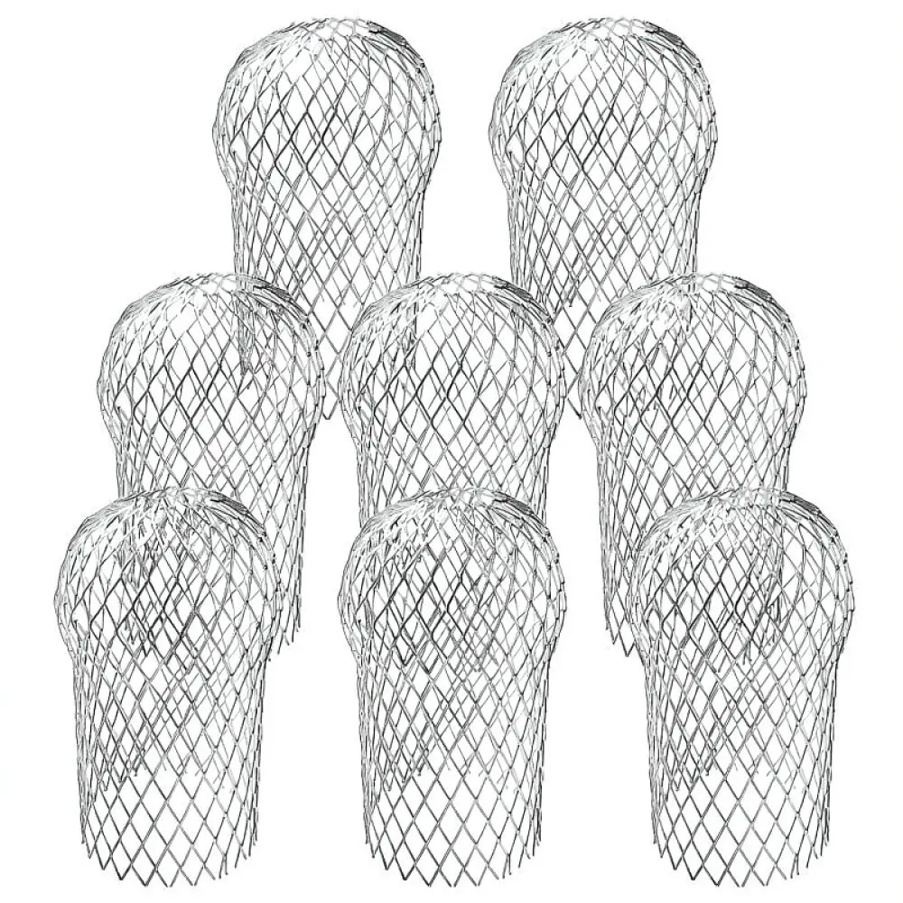 Roof Gutter Protection Guard Metal Mesh Strainer Filter Leaf Guard For Rain Downspout Drain Pipe Cleaning Accessory