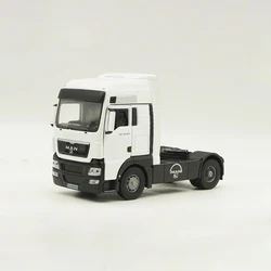 MAN TGX Diecast 1:43 Scale Truck Towing Tractor Alloy Car Model Finished Product Simulation Toys Collection Gift Display