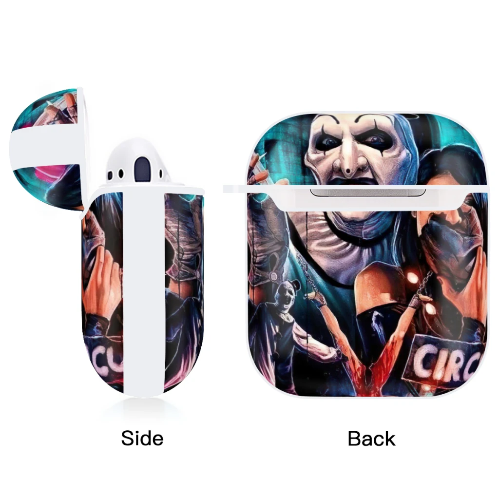 Juste de protection rigide pour PC avec structure, compatible avec Apple AirPods 2e et 1ère génération, étui de charge, superbe