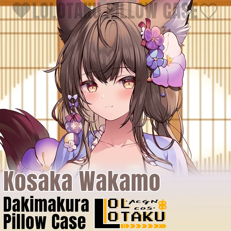 

Kosaka Wakamo Dakimakura Blue Archive Pillow Case Hugging Full Body Sexy Cushion Cover Home Bedding Decor Pillowcase Otaku Gift