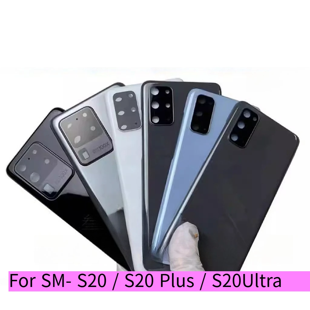 Задняя стеклянная крышка-корпус для аккумулятора S20, S20 Ultra, S20+, S20 Plus, SM-G981N, G988U, G986B, новая задняя крышка для аккумулятора