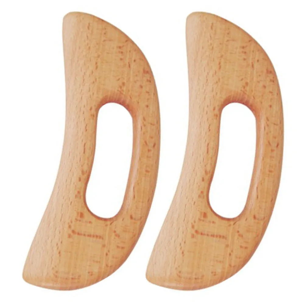 2Pcs Polished Beech…