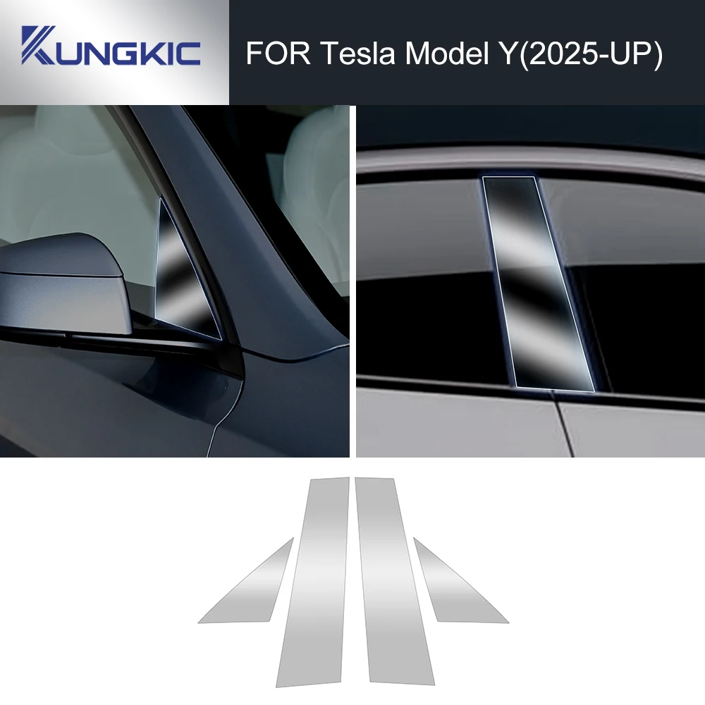 

PPF Car Paint Protection Headlight Film for Tesla Model Y Juniper 2025-up Transparent Protective B-pillar Tail light Film