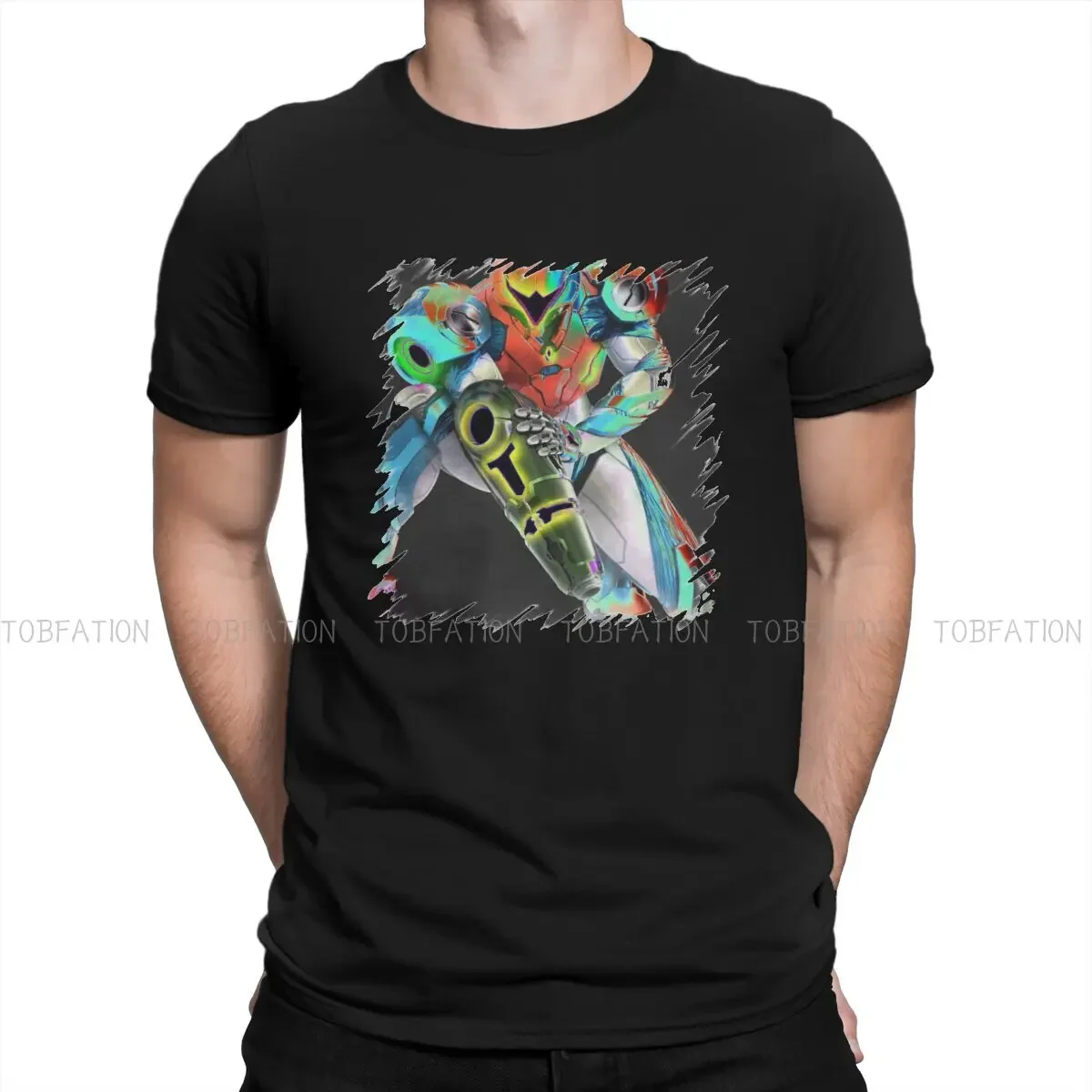 Fight Newest TShirts METROID Samus Aran Zero Task Male Harajuku Fabric Tops T Shirt O Neck 