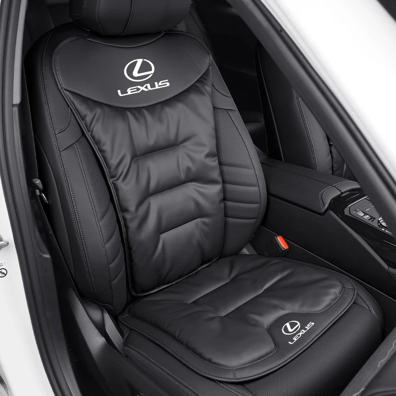 Cojín de terciopelo para asiento de coche, respaldo de cuero, accesorios para Lexus CT200h ES250 ES300h IS250 IS200 GS300 GS460 GX470